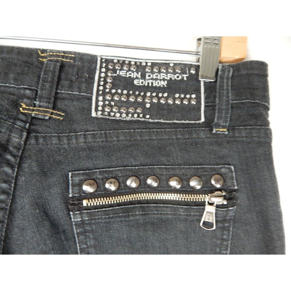 Y2K Style Jean Darrot Studded Grunge Punk Straight Leg Rockabilly 12